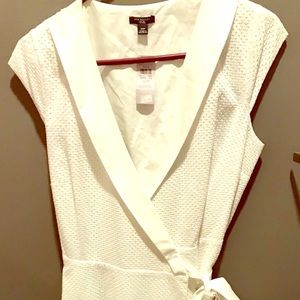 NWT Gorgeous Ann Taylor wrap dress, size 10